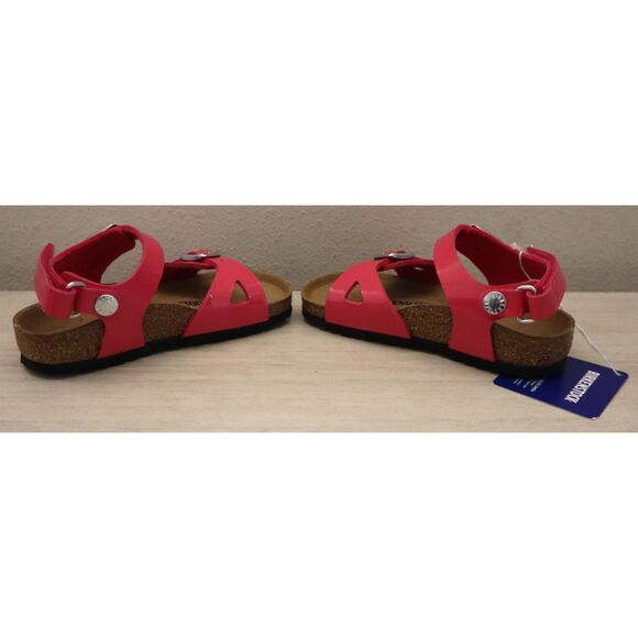 Birkenstock Kids 1029517 Girl's EUR 25 US 7 Patent Fuchsia Tulip Rio AS Sandals - Picture 13 of 16